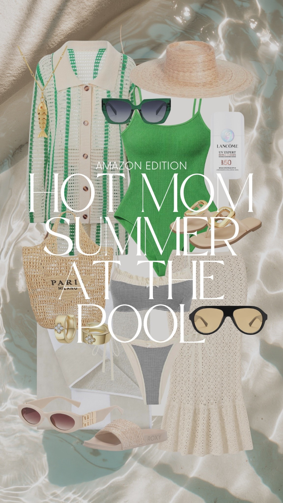 Hot mom summer must haves at the pool!

#LTKgrwm #LTKSwim #LTKootd