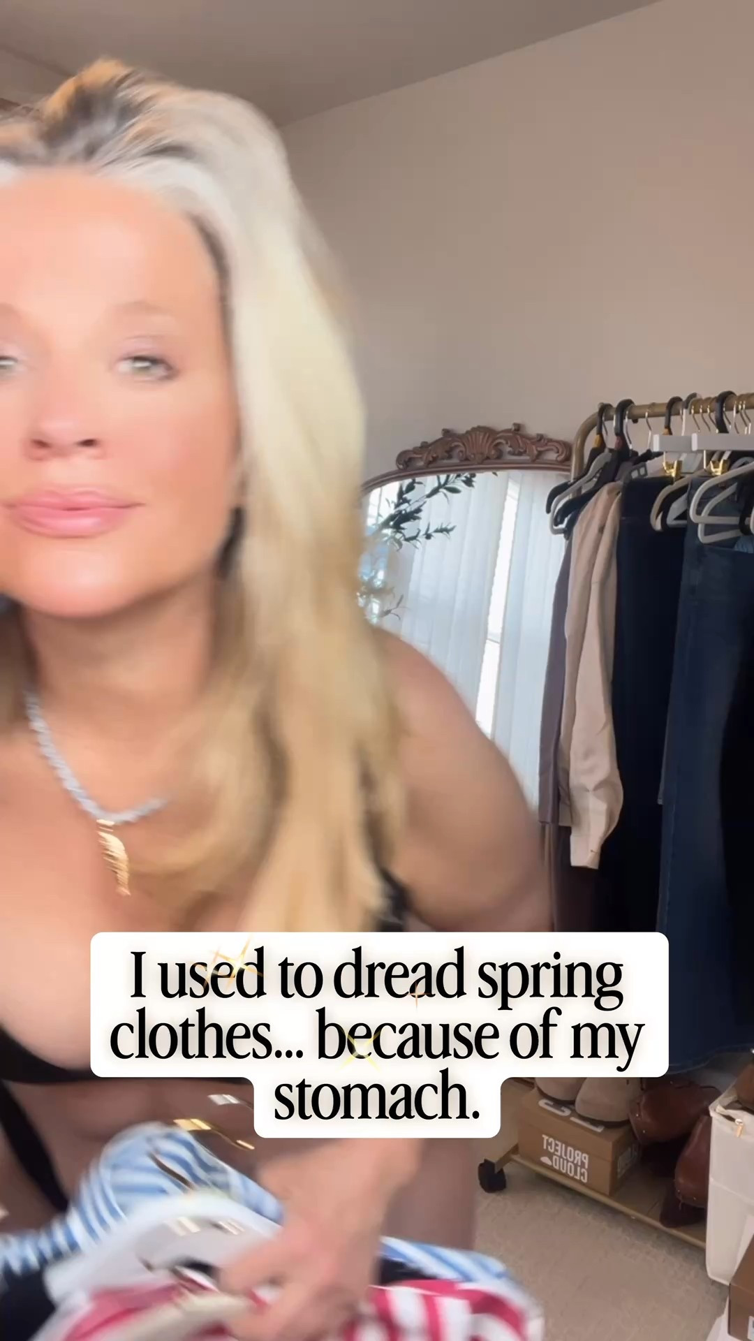 I used to dread spring.

Because every year my stomach felt different…
and I thought it meant I had “let myself go.”

Midlife hits.
Hormones shift.
Weight redistributes.

And suddenly the same clothes don’t work.

It’s not lack of discipline.
It’s design.

When I stopped trying to flatten my body
and started choosing pieces that skim, balance, and hit the waist correctly…

everything changed.

If you’re over 40, over 45, midsize, navigating perimenopause and wondering why spring feels harder than it used to…

You are not the problem.

Comment SPRING and I’ll send the three looks 🤍

#over40fashion #over50style #midlifestyle #midsizefashion #perimenopause #bellyfriendlystyle

Follow my LTK @Over40andmidlife on the @shop.LTK app to view this post and get my exclusive app-only content!

#liketkit #LTKOver40 #LTKMidsize #LTKstorytime
@shop.ltk
https://liketk.it/5VEHQ