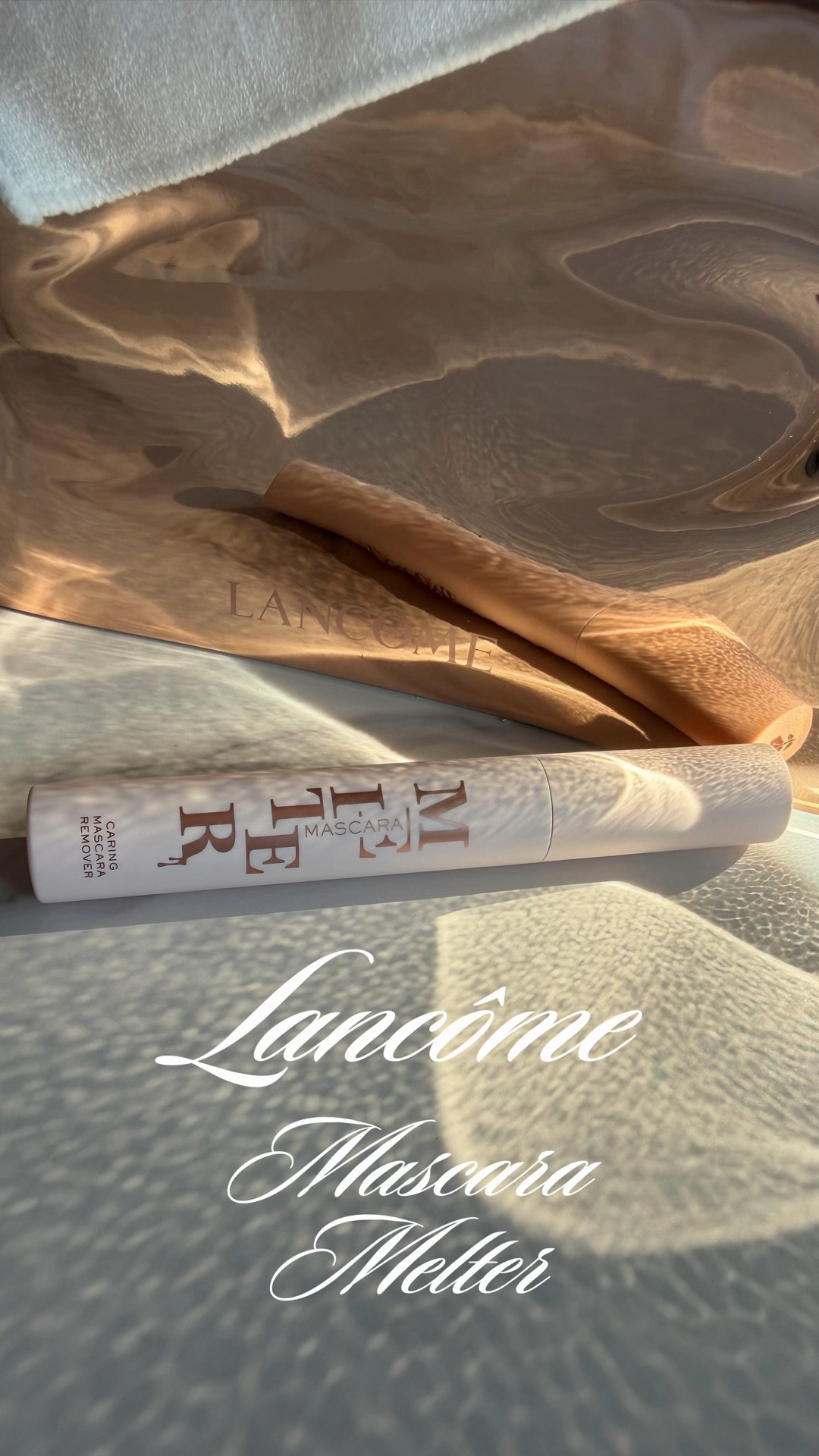 #GiftedbyLancome #LancomeMakeup
NEW! Lancôme Mascara Melter Caring
Mascara Remover 🤍✨ 
@ulta 

#LTKselfcare #LTKOver40 #LTKBeauty