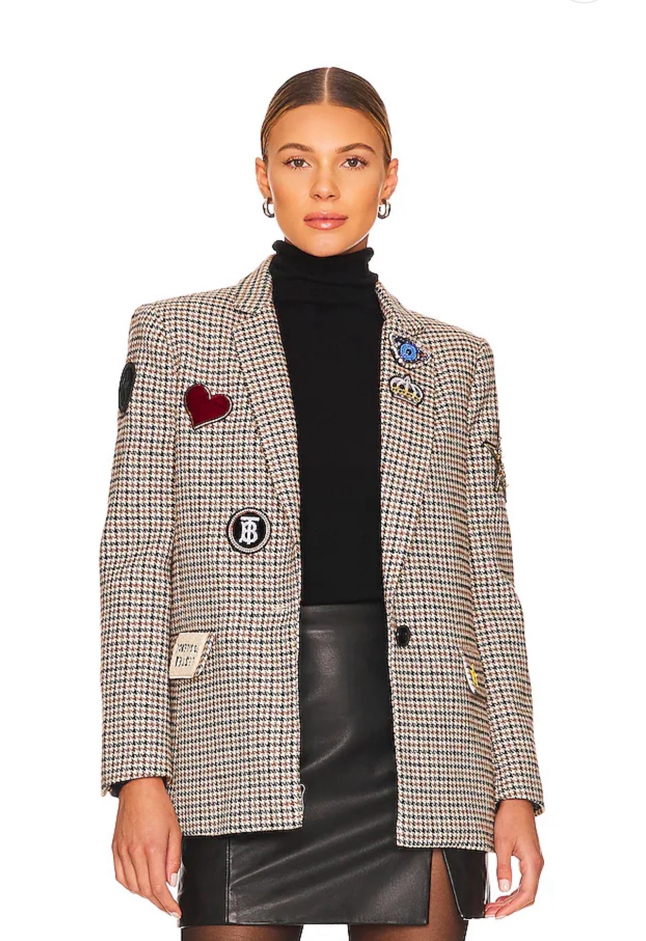Lucky Patches Blazer in Houndstooth
Central Park West