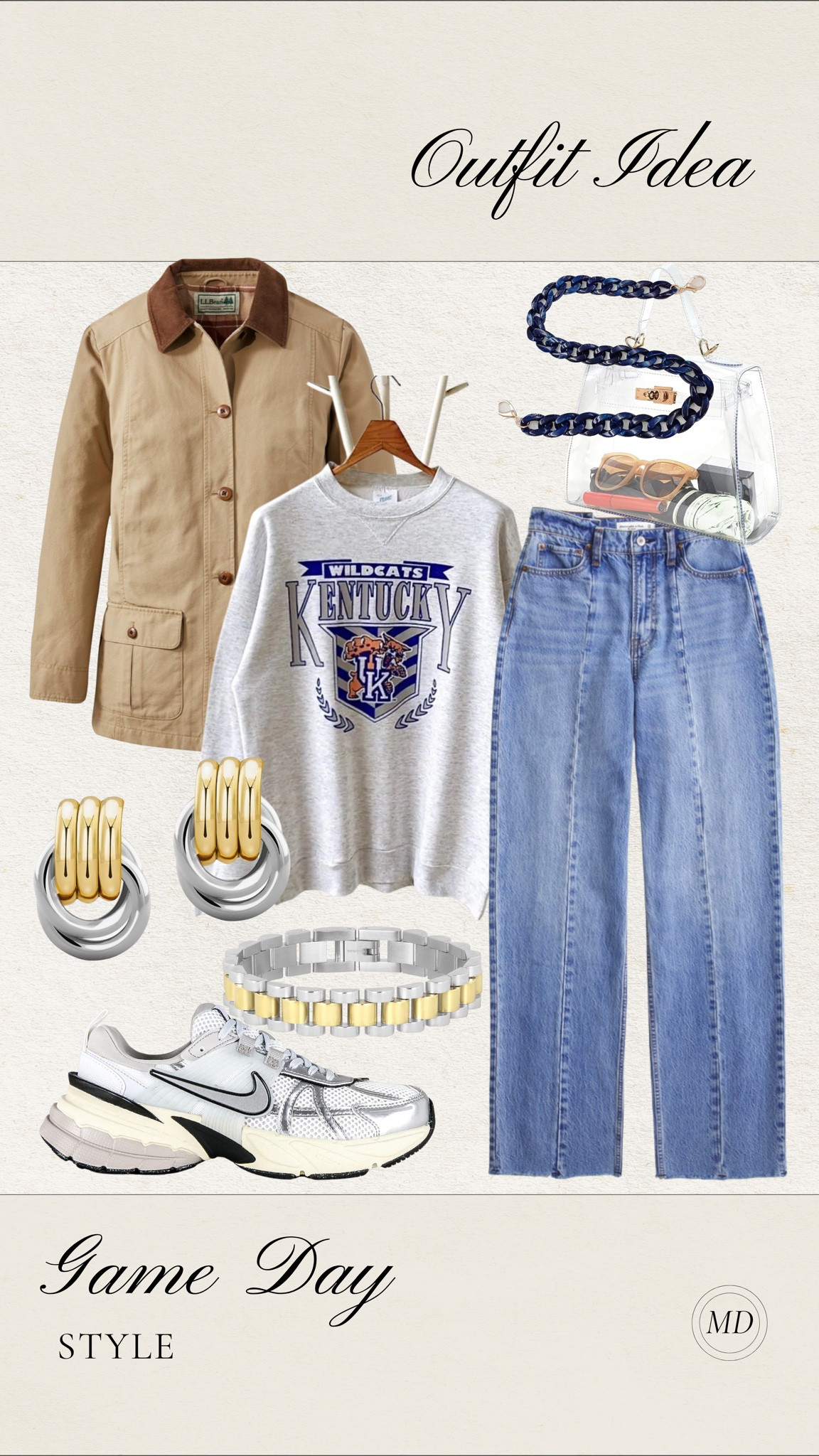 Casual game day outfit for fall!


Football season, wildcats, game day outfits, fall style, barn jacket 

#LTKFindsUnder100 #LTKFindsUnder50 #LTKSeasonal