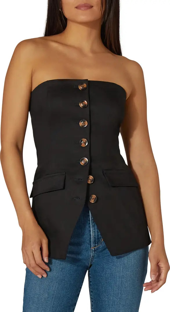 The Phoebe Strapless Bustier Top | Nordstrom