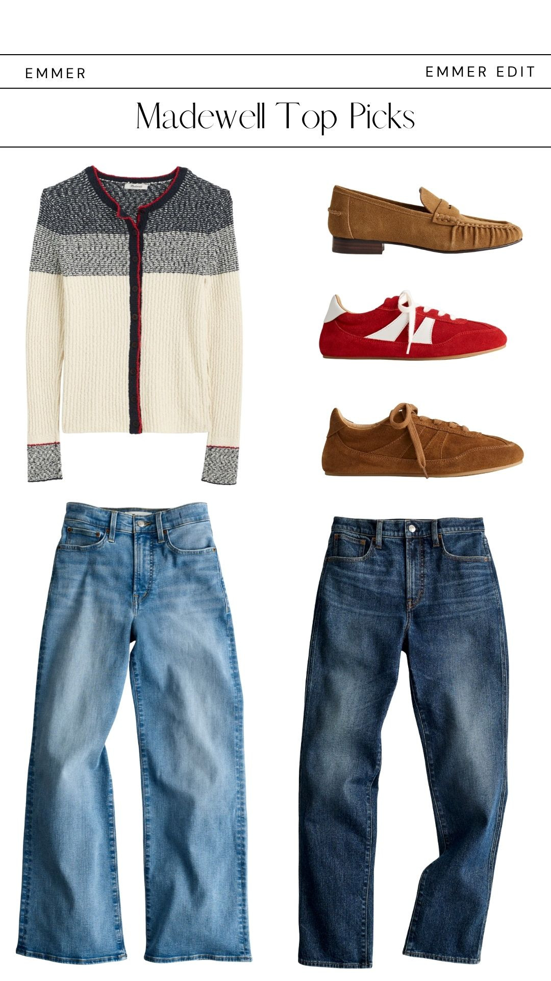 So may gorgeous new styles are in at @Madewell  - here are some of my top picks! 

 

#LTKootd