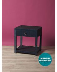 Raffia Night Stand | HomeGoods