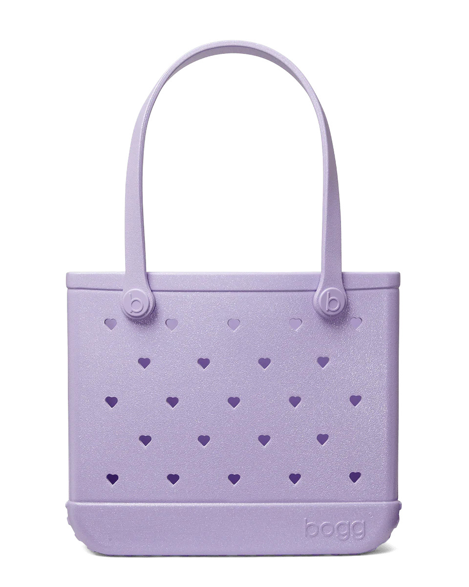 Baby Bogg® Bag - Heart Shimmer LILAC | Bogg Bag