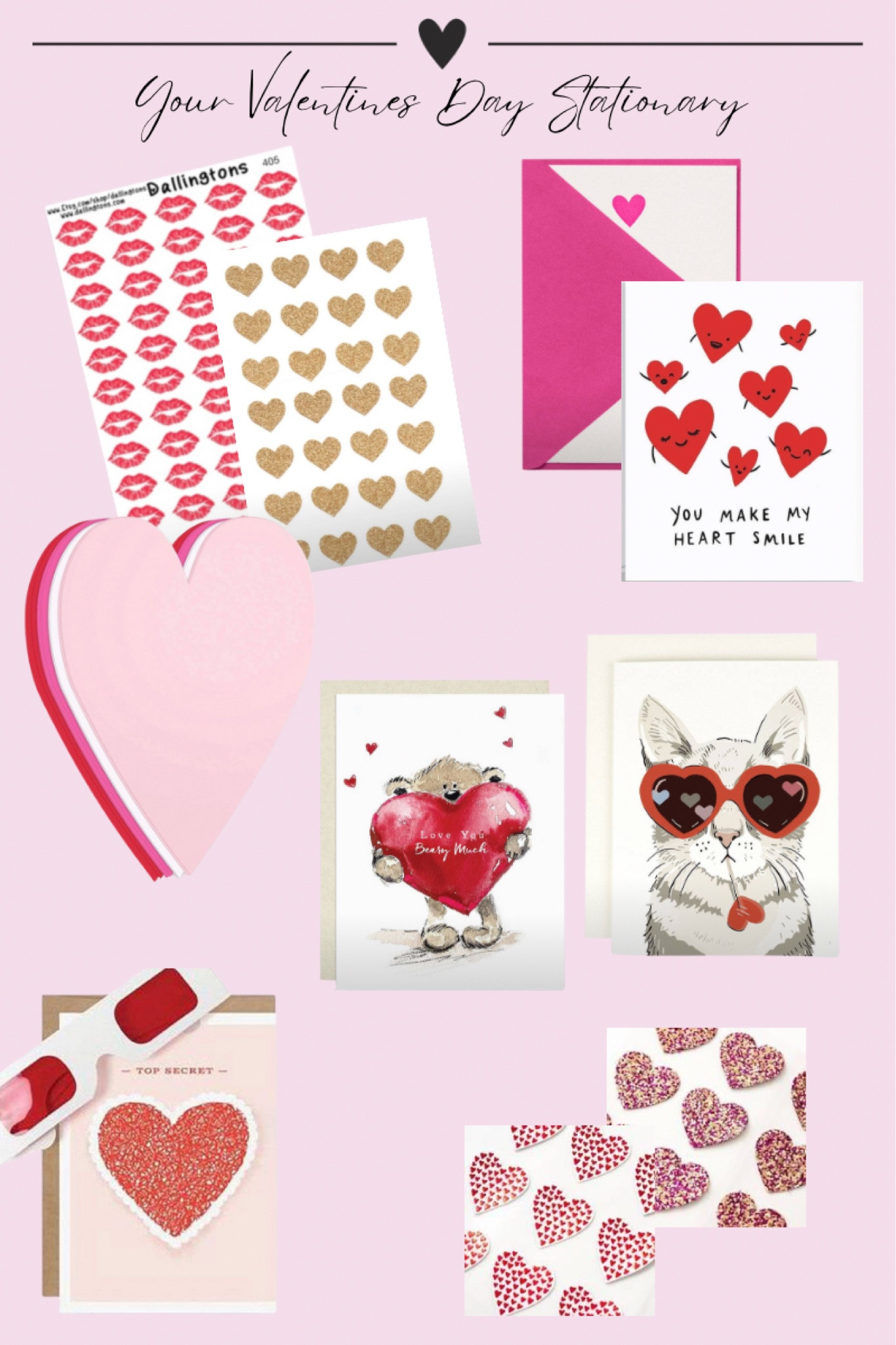 Time to add these to cart – 14 days to V-Day! A stationary set that’ll work for anyone, some options for your kiddoes, partners, and besties! Everything you need to pen sweet notes to everyone on your list, and seal with a kiss (or a heart sticker).💕

#LTKSeasonal #LTKParties #LTKGiftGuide