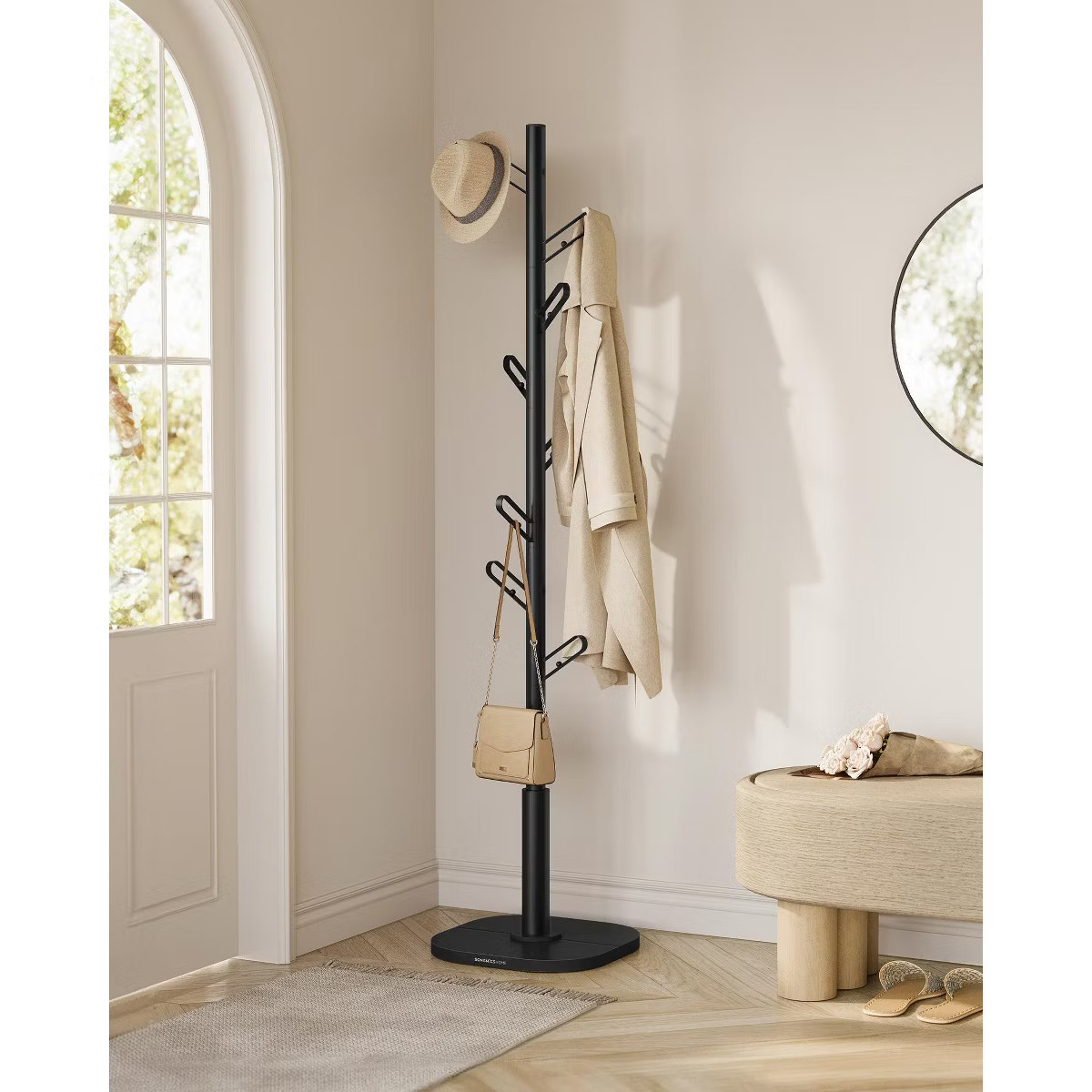 SONGMICS HOME Tree-Shaped Coat Rack, Coat Rack Freestanding, Coat Rack Stand with 8 Sturdy Hooks,... | Target