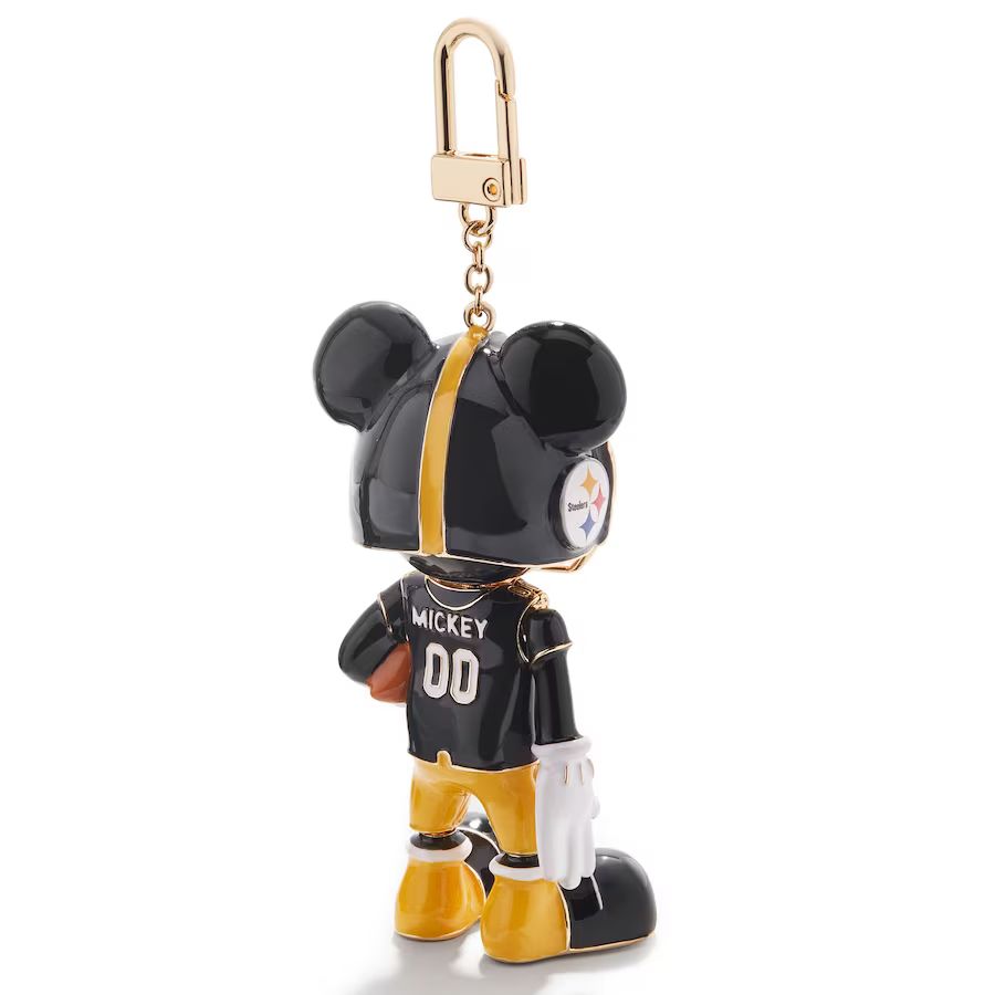 Pittsburgh Steelers BaubleBar Disney Mickey Mouse Keychain | NFL Shop