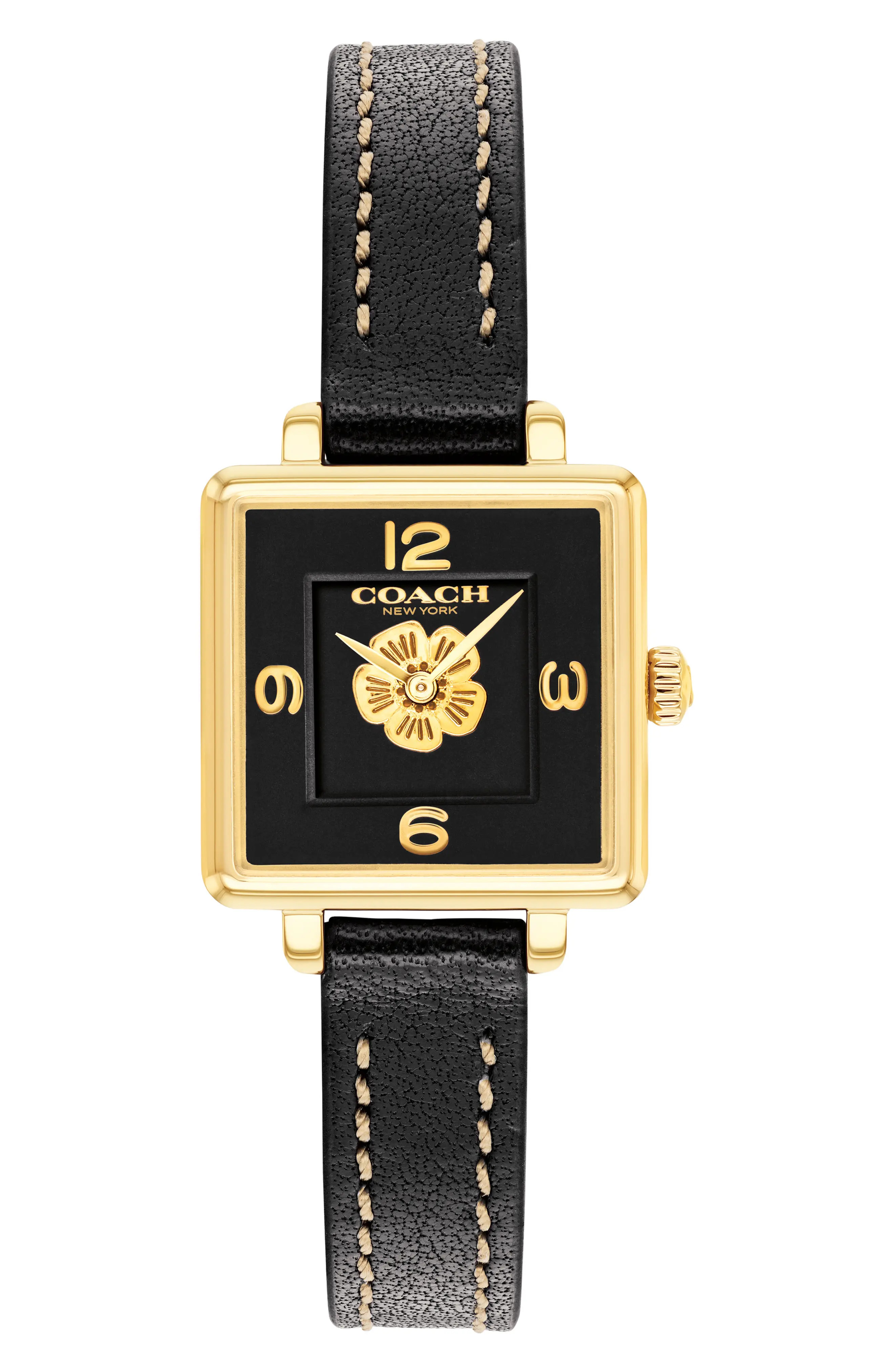 Cass Leather Strap Watch (Men) | Nordstromrack | Nordstrom Rack