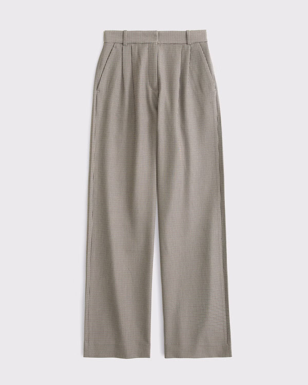 A&F Sloane Tailored Wide Leg Pant | Abercrombie & Fitch (US)
