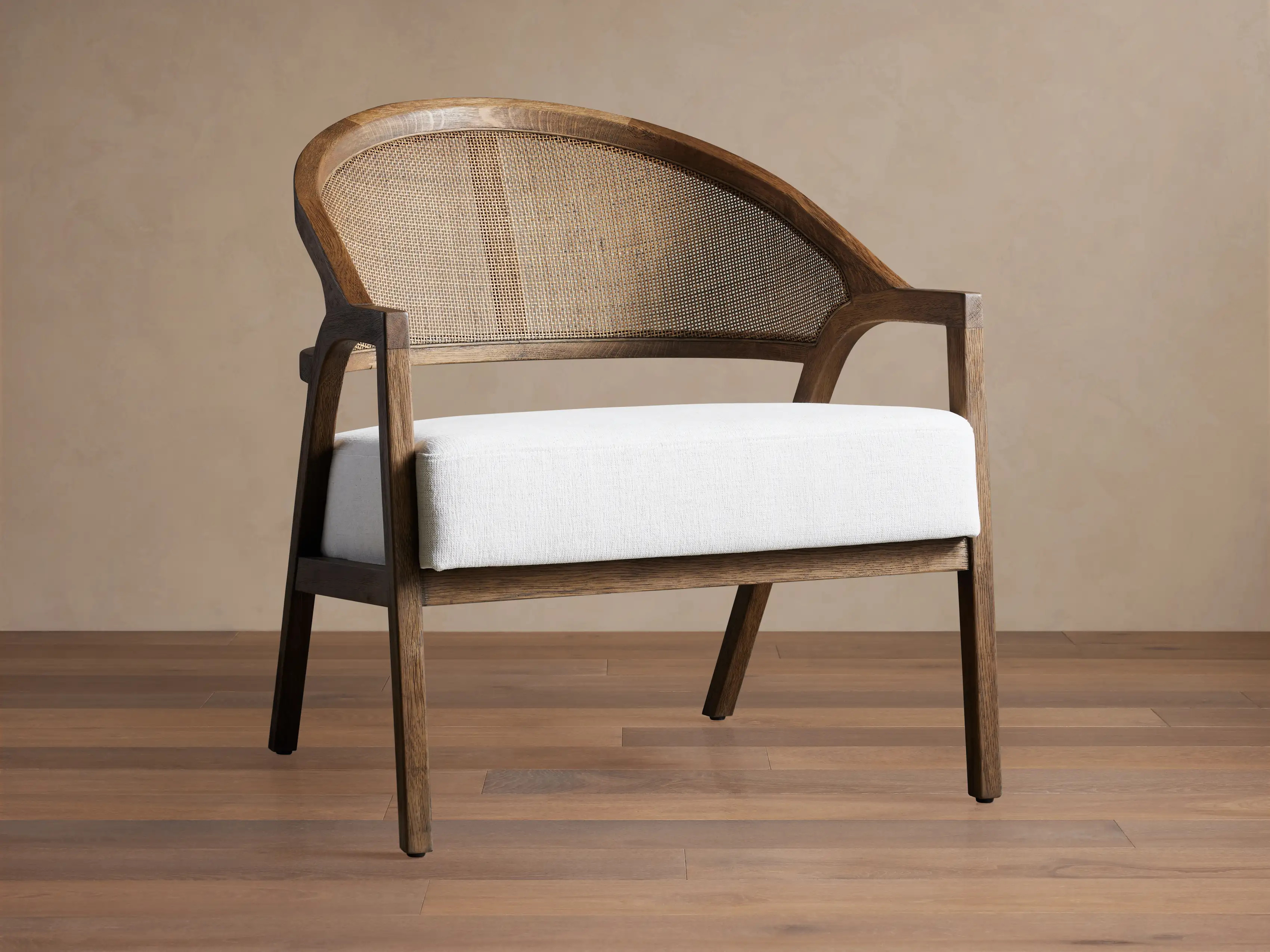 Aimee Chair in Nomad Snow | Arhaus