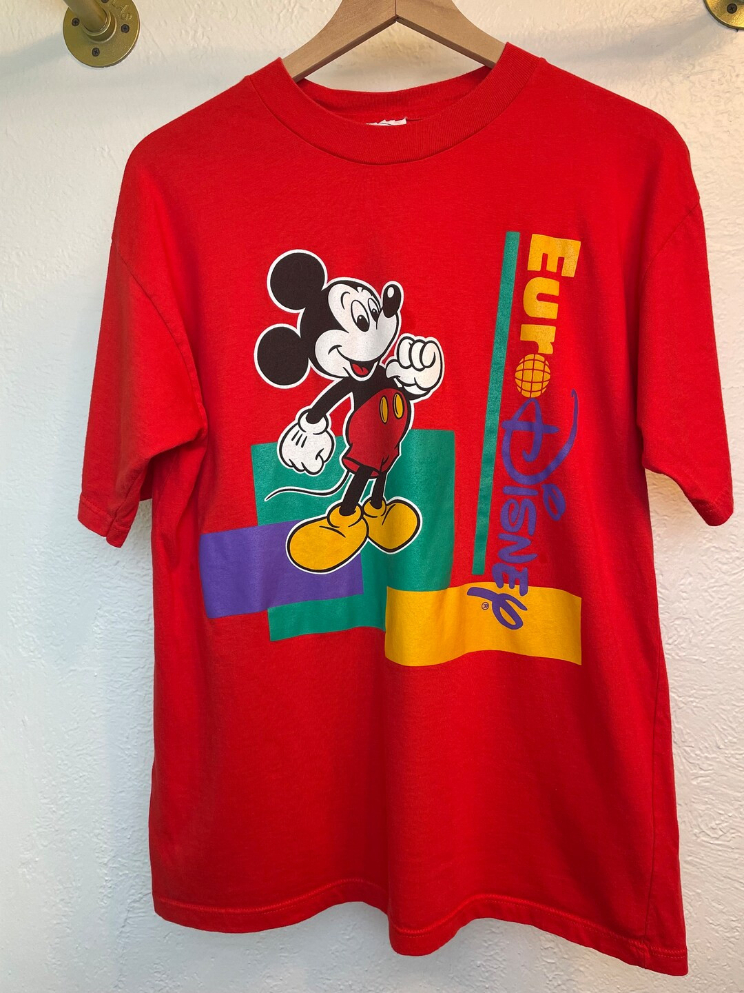 90s Euro Disney Tee - Etsy | Etsy (US)