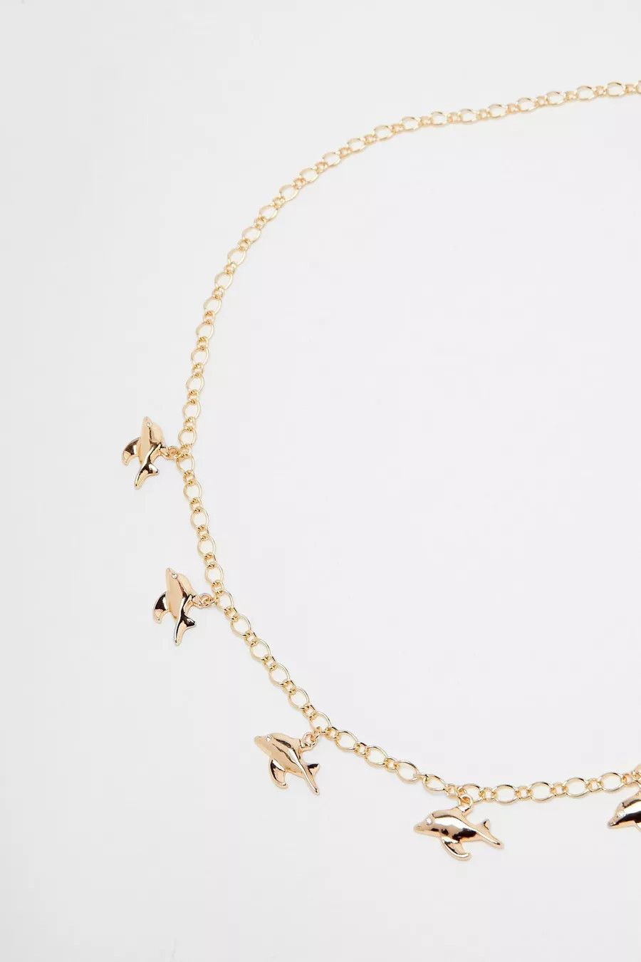 Dolphin Charm Body Chain | Nasty Gal US