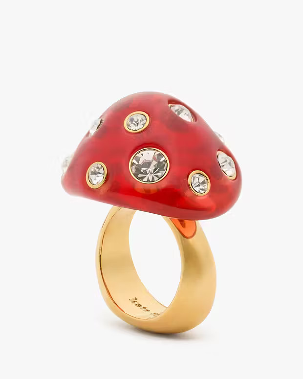 Forest Pop Mushroom Ring | Kate Spade Outlet
