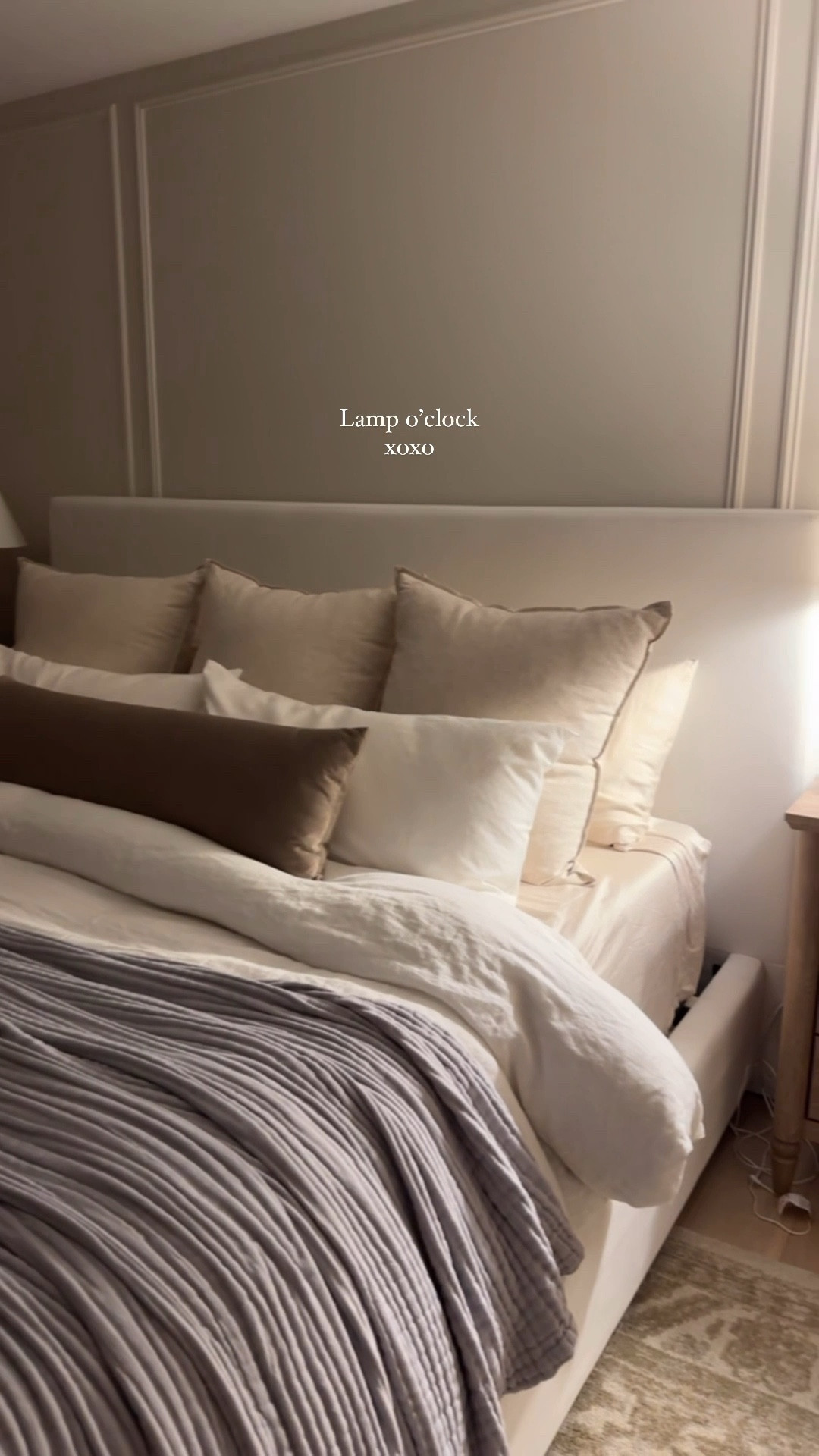 Lamp o’clock is my favorite time ✨

Bedroom links 

#LTKHome