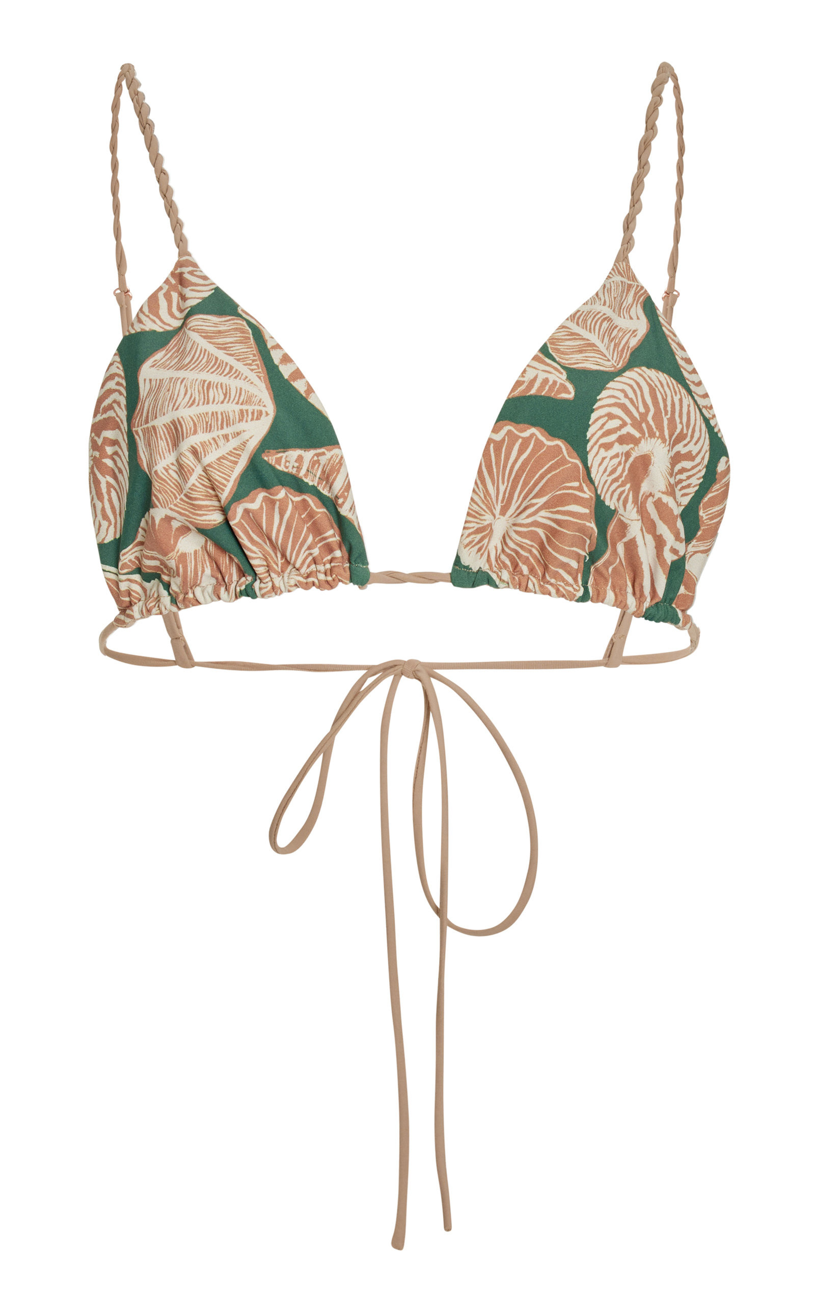 Johanna Ortiz - Women's Tenerife Sea Bikini Top - Multi - XS - Moda Operandi | Moda Operandi (Global)