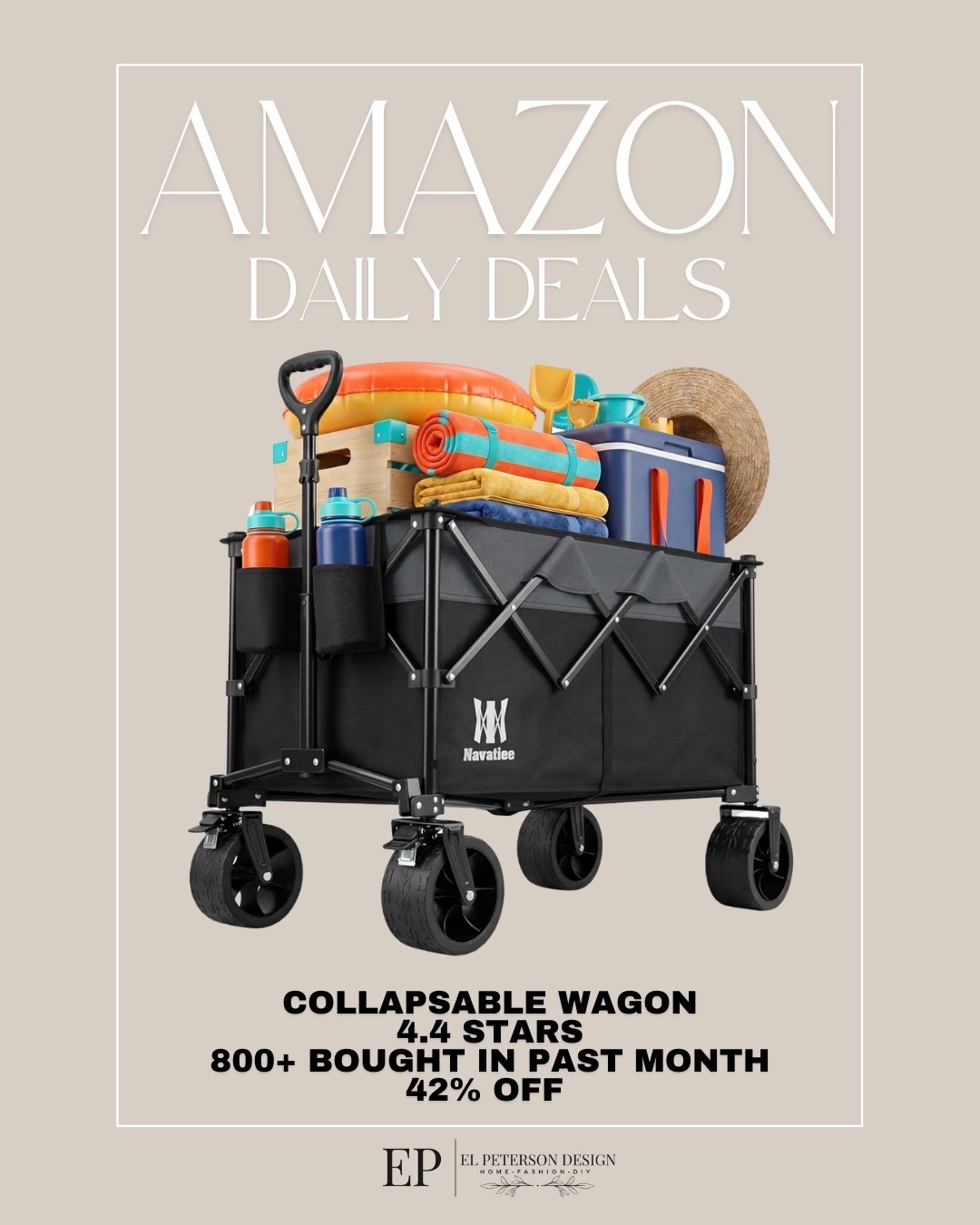 Amazon
Daily Deals
Collapsible wagon

#LTKHome #LTKSaleAlert