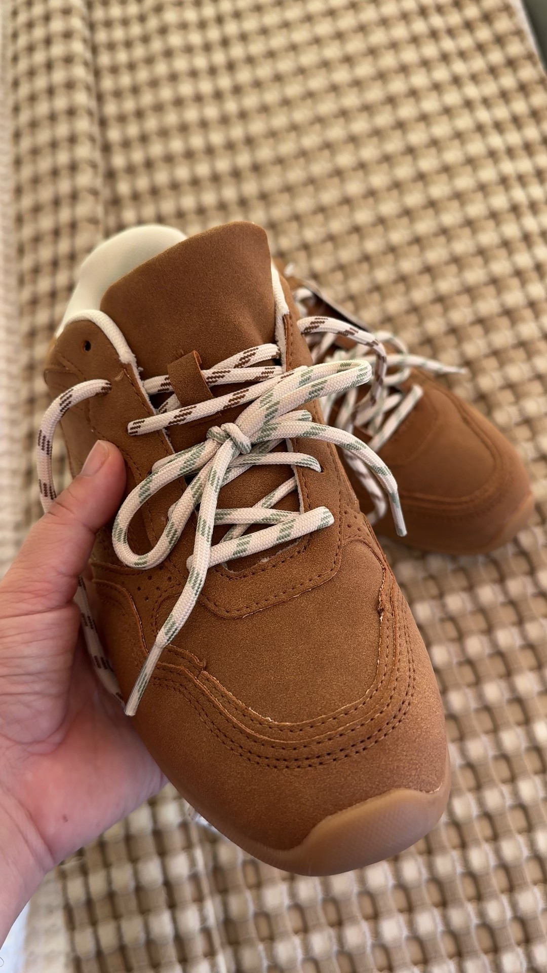 Cool it girl brown sneakers with paracord laces for Fall. Walmart look for less. Similar to a look I saw on Lilly Sisto

#LTKShoeCrush #LTKautumn #LTKFindsUnder50