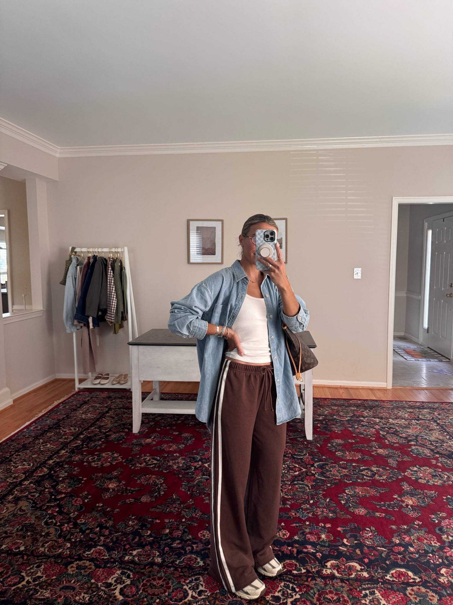 small pants and denim shirt

#LTKActive #LTKootd