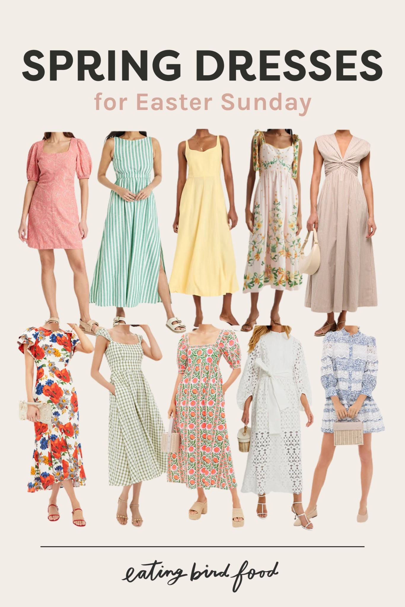 Easter Sunday Dresses | Spring Easter Looks | Easter Dresses | Easter Outfits 

#LTKSeasonal #LTKStyleTip