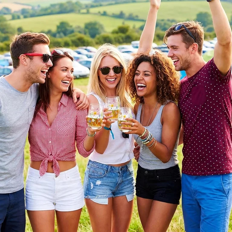 2 Pcs Spring Stemless Wine Glasses 17oz Floral Butterfly Drinking Glasses for Graduation Wedding ... | Walmart (US)