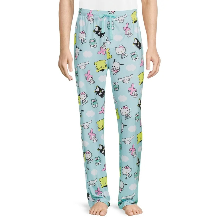 Hello Kitty Men's Print Sleep Pants, Sizes S-2XL | Walmart (US)