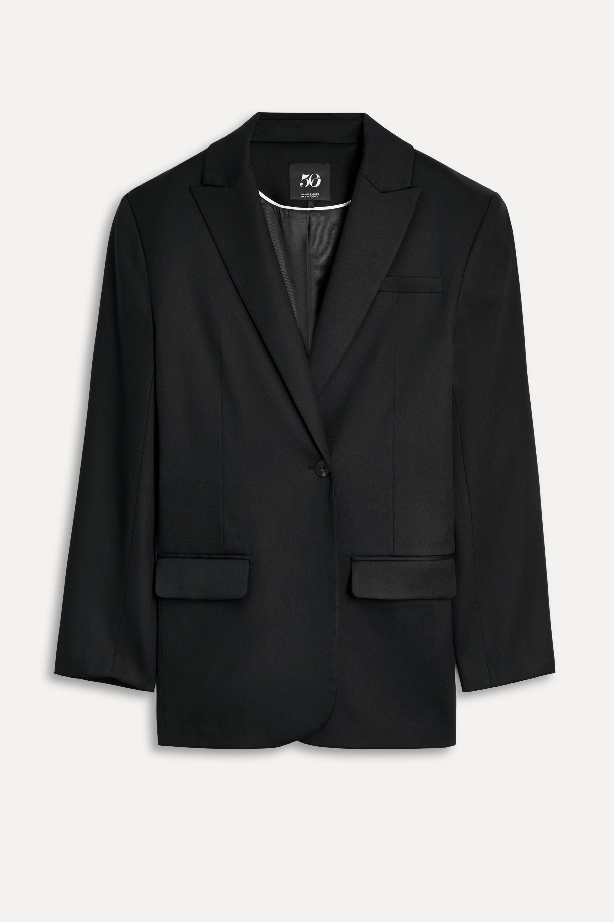 LONG OVERSIZE BLAZER 50TH ANNIVERSARY | Zara US