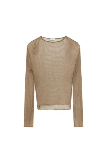 KNIT OPEN KNIT SWEATER | PULL and BEAR UK