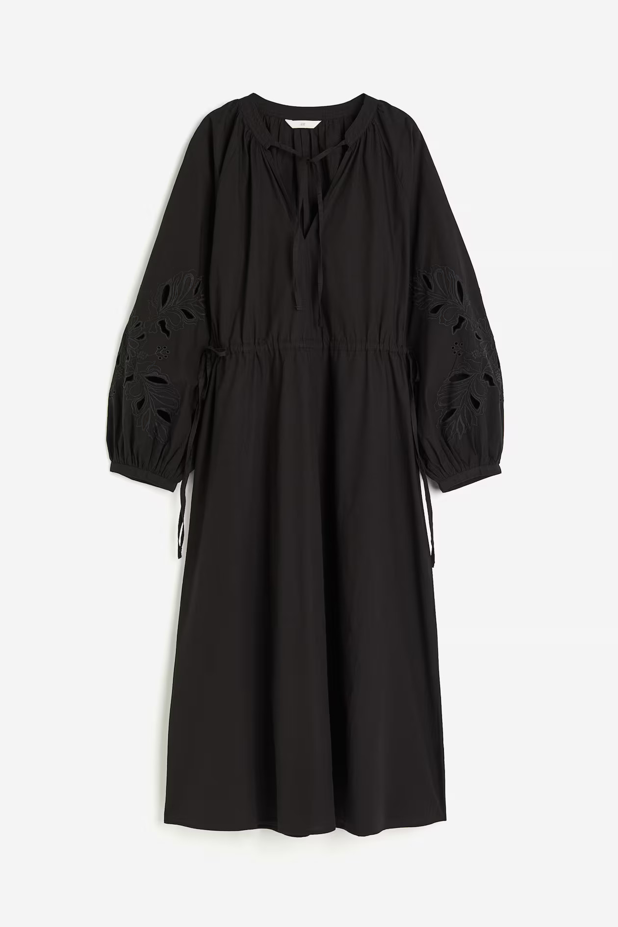 Embroidered cotton dress | H&M (UK, MY, IN, SG, PH, TW, HK)