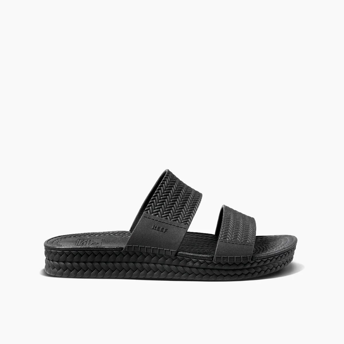 Women's Water Vista Slide Sandals in Black | REEF® | Reef