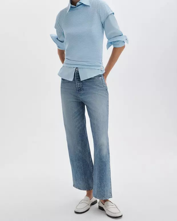 Buy rb Miramar Andi Ankle Wide-Leg Pant for USD 238.00 | rag & bone | rag & bone