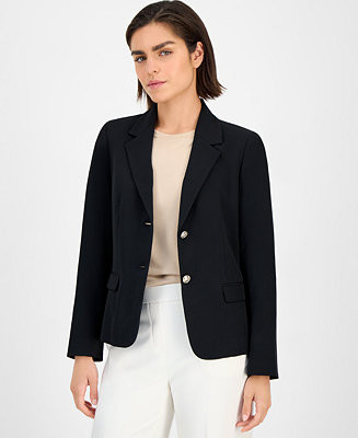 Two-Button Blazer, Regular and Petite | Macy's