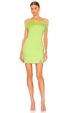 LIKELY Katy Mini Dress in Sharp Green from Revolve.com | Revolve Clothing (Global)