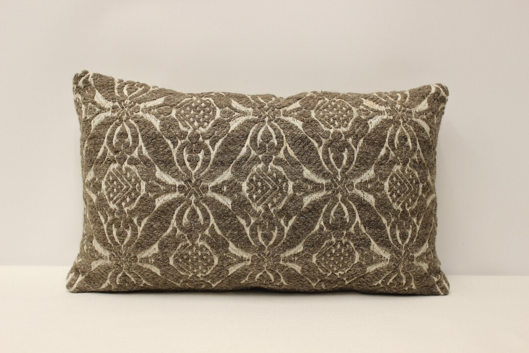 Lumbar Textile  Pillow Cover, 12x20 inch 30x50 cm, Turkish Throw Pillows Rustic Couch, Boho Pillo... | Etsy (US)