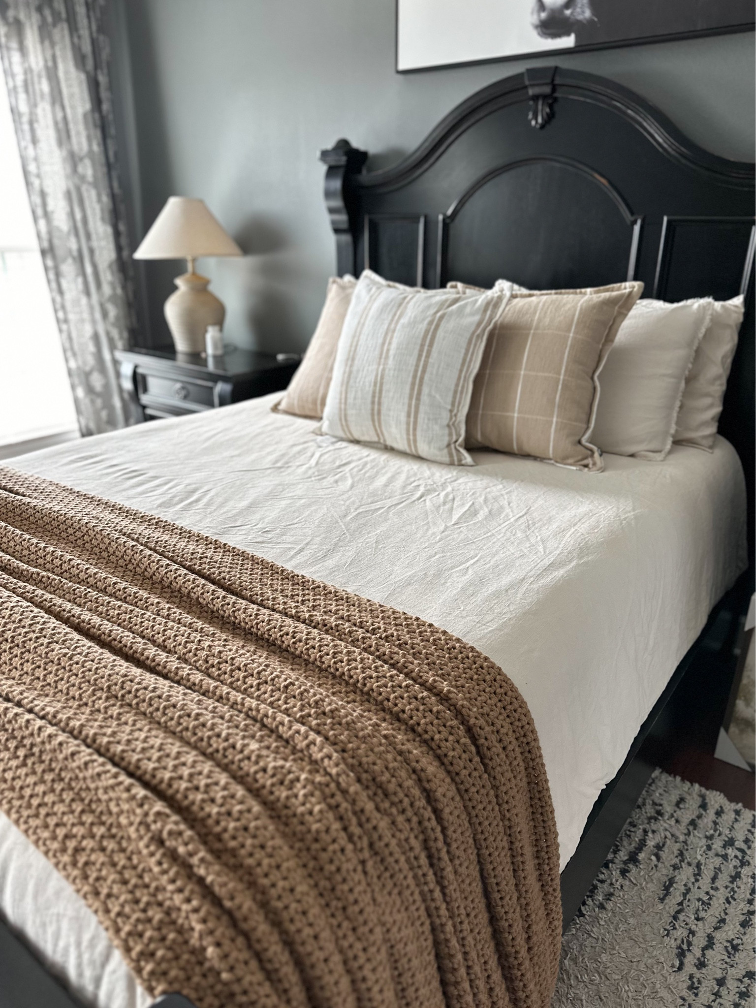 Affordable Neutral Bedding! I’ve been adding in some new bedding lately piece by piece and today I added these gorgeous throw pillows from My Texas House at Walmart! So affordable…great quality and texture, and they have a removable cover! 🙌

#LTKfamily #LTKhome #LTKfindsunder50