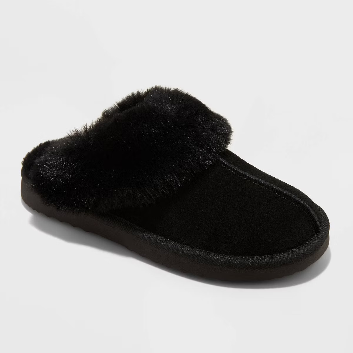 Women's Sylvia Genuine Suede Scuff Slippers - Auden™ | Target