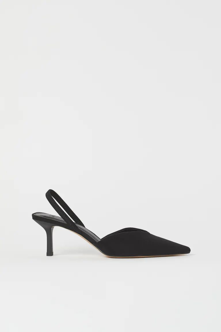 Faux Suede Slingbacks | H&M (US)