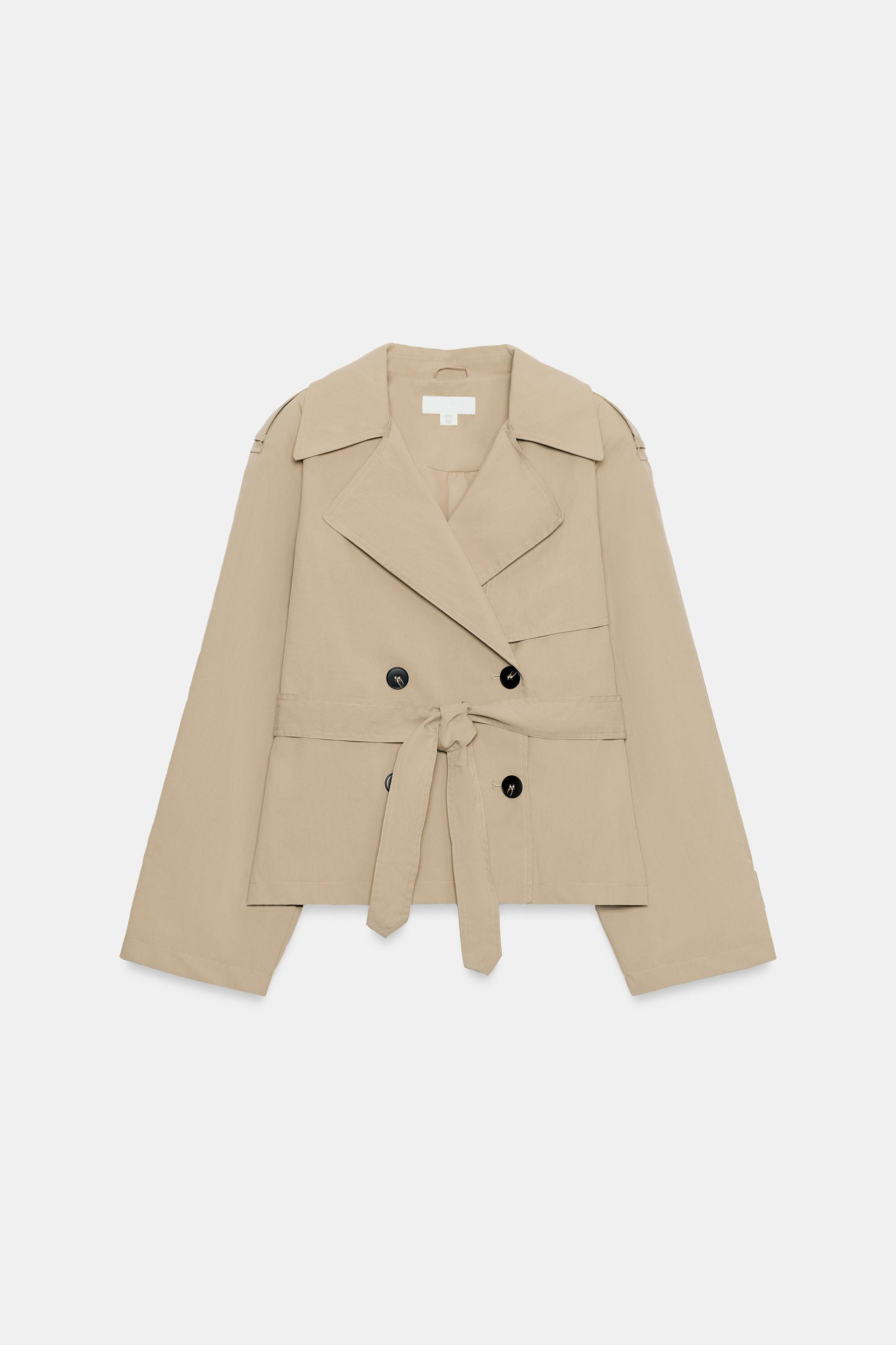 Zara - 100% Suede Jacket - Women - Dark Khaki - Women | Zara US