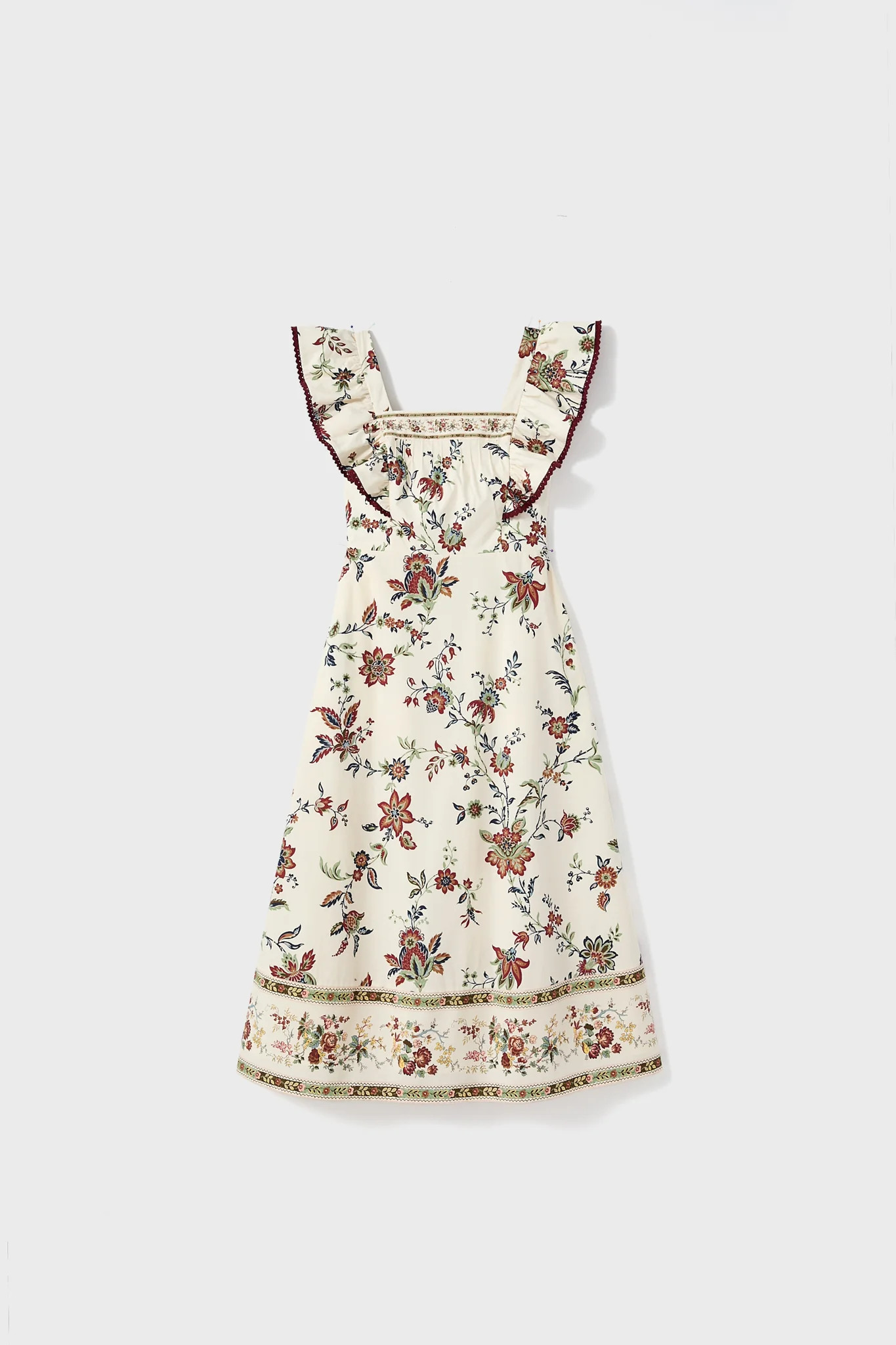 Terracotta Chintz Cotton Nora Dress | Tuckernuck (US)