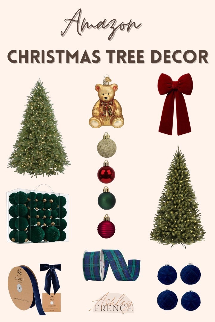 Amazon Christmas tree decor! 

#LTKSeasonal #LTKHome #LTKHoliday