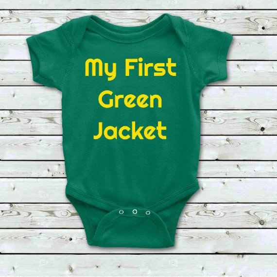 Augusta Baby Shirt - My First Green Jacket - Baby Golf Clothes - Baby Bodysuit - Augusta Golf Bab... | Etsy (US)
