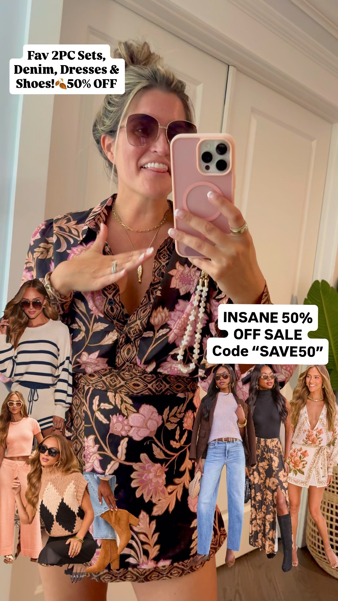 50% off with code “SAVE 50” (or other Codes on Page)🚨This is my favorite shop for jeans, 2 piece sets, sweaters, shoes and more! They have the cutest clothes and the quality is amazing👌🍂


✨SIZING✨Everything is petite friendly I’m 5’2” 125lbs wearing small top/dress and small/4 bottoms 
.
ViCi, ViCi denim, denim, sweater, ViCi smaller, discount code, Walmart outfit, Walmart jeans, Walmart finds, Walmart set, 2 piece set, Walmart sale, Skincare, anti aging skin care, pdrn, red light therapy, Target,

#LTKSaleAlert #LTKPetite #LTKHome