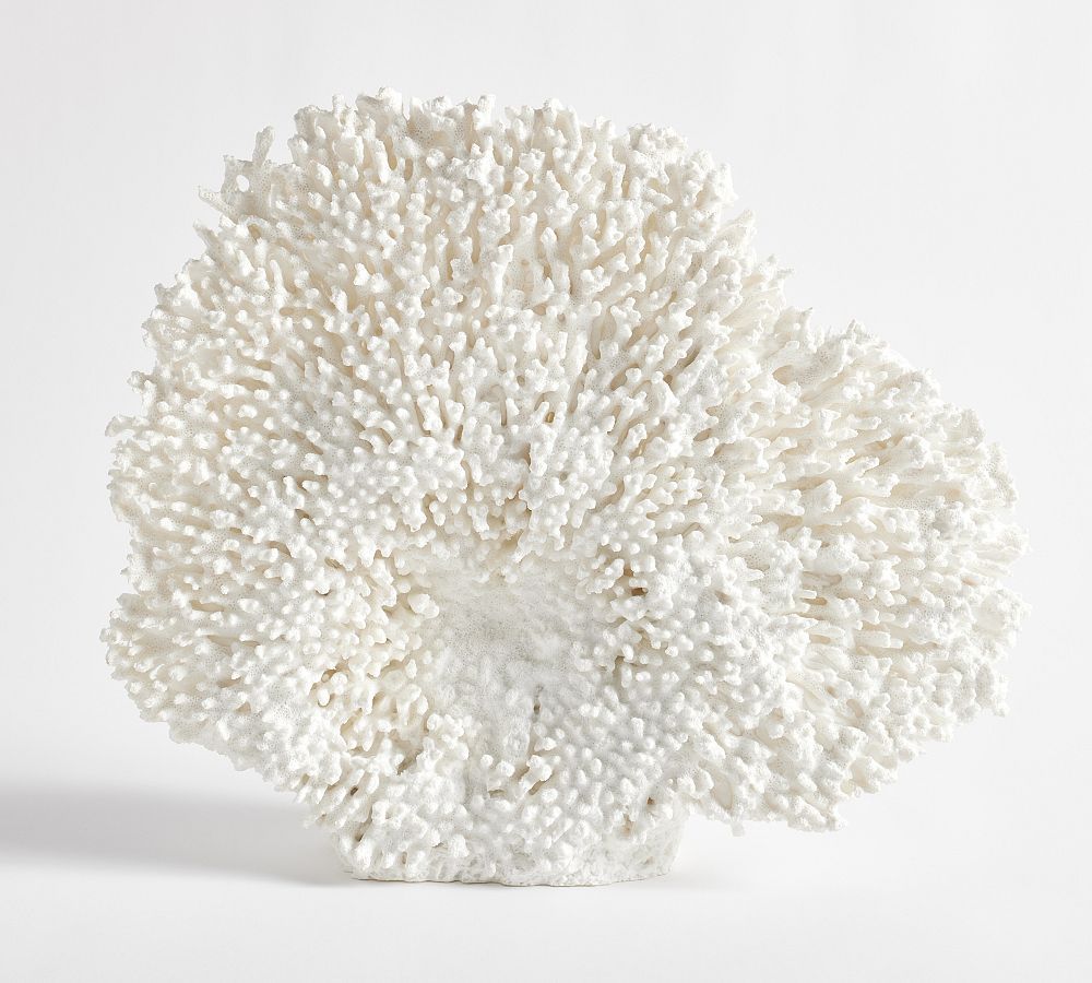 Faux White Standing Bush Coral | Pottery Barn (US)