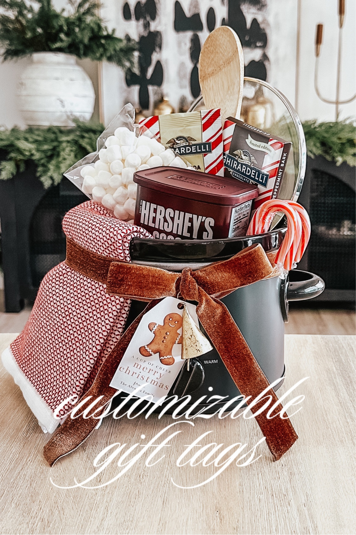 Linking my customizable tag here 🏷️ 
For all other links for this gift please see previous post 🤍 

#christmaswrapping #christmastag #printablechristmastag #printablechristmas #diygift #etsy 

#LTKGiftGuide #LTKhome #LTKHoliday