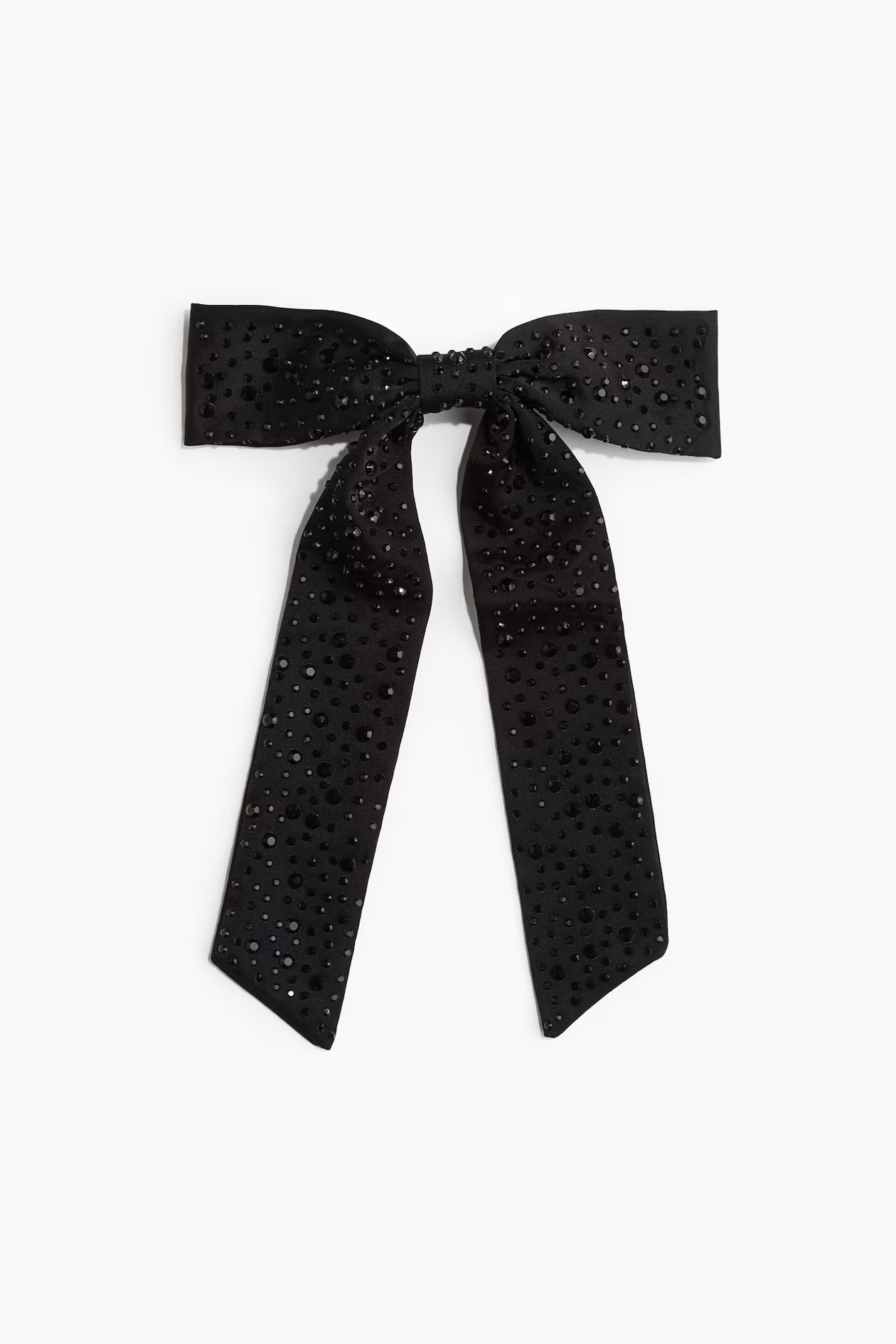 Embellished Satin Bow Hair Clip | H&M (US + CA)