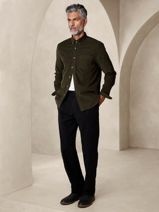 Fine Wale Corduroy Shirt | Banana Republic Factory