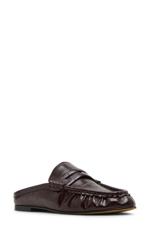 Steve Madden Rafe Loafer Mule in Burgundy at Nordstrom, Size 10 | Nordstrom