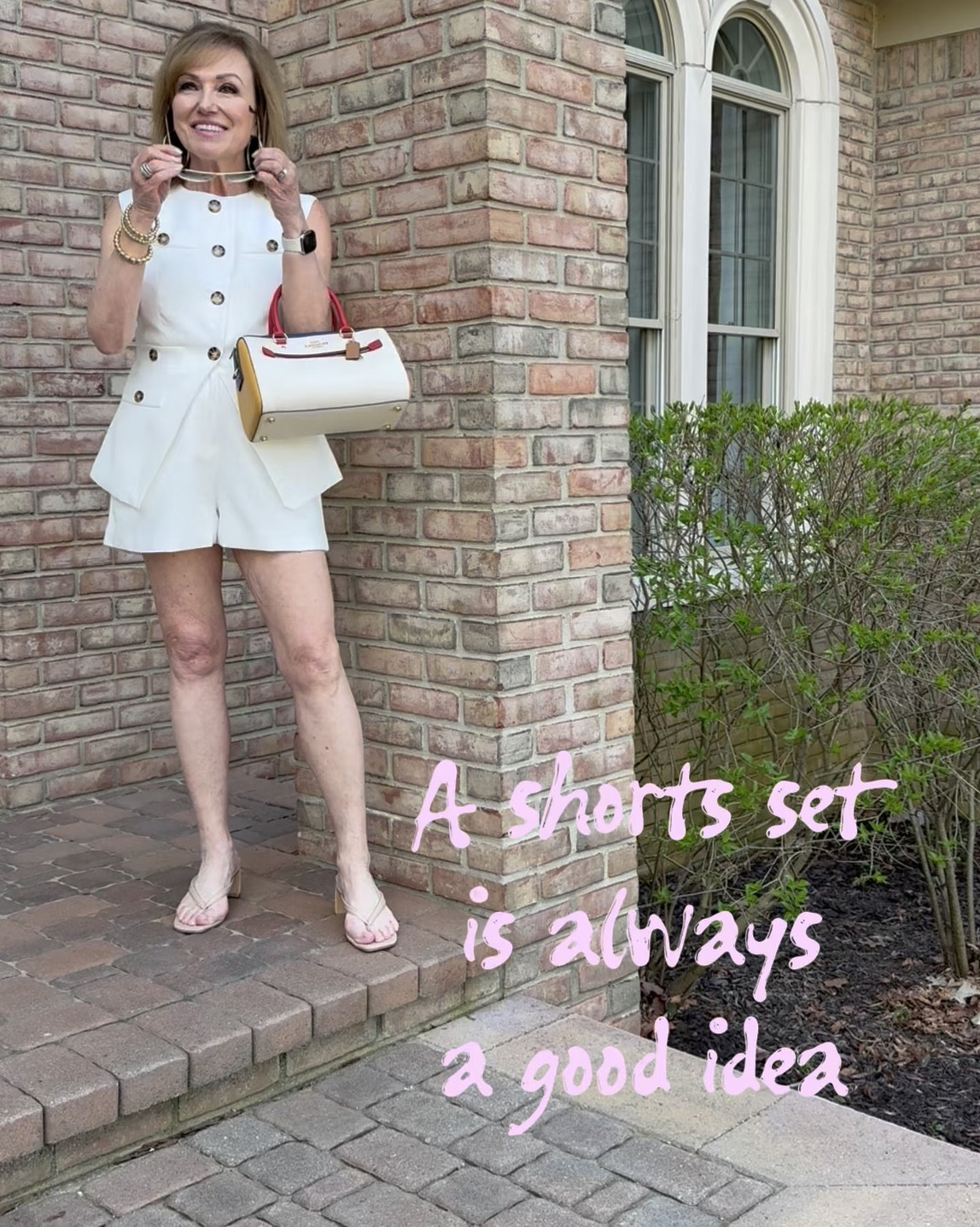A shorts set is a great way to elevate your shorts look - and this one is under $50! 

It’s a great look for graduation parties, brunch, date night and more. It just makes your shorts look a little more polished!

#LTKSeasonal #LTKootd #LTKOver40