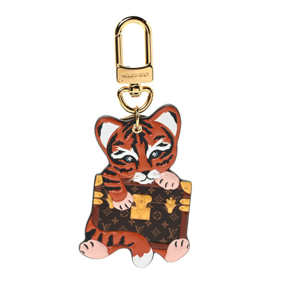 LOUIS VUITTON Precious Tiger Bag Charm Key Holder | FASHIONPHILE (US)