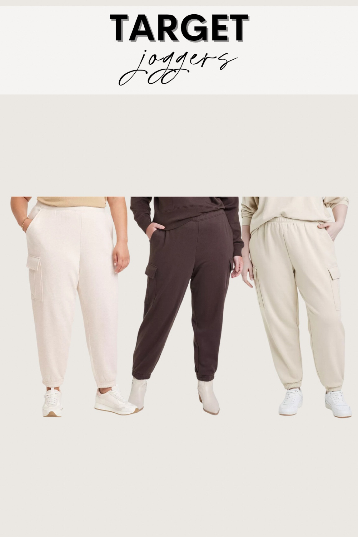 Target joggers I’ve been loving! I wear a 2x in these, and they fit a little big.

#LTKplussize #LTKstyletip #LTKfindsunder50